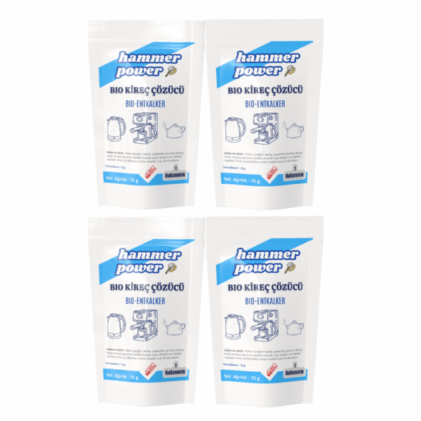 Hammer Power Kireç Çözücü 4 lü Set