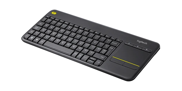 Logitech K400 Plus Dokunmatik Kablosuz Siyah Smart Tv Klavye 920-007149